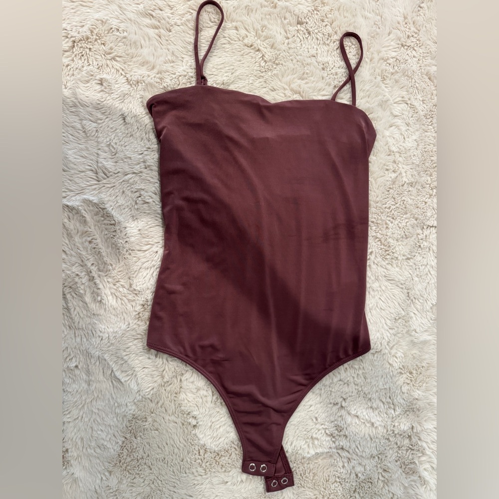 Express body suit mauve